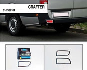 Mercedes Sprinter W906 2006–2018 Nerezové kryty reflektorov (2 ks) fotografia 4