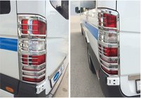 Mercedes Sprinter W906 2006–2018 Kryty brzdových svetiel (2 ks, plast) fotografia 1
