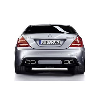Koncovky výfuku AMG S63 fotografia 2