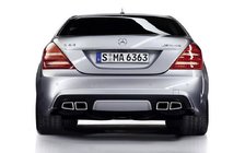 Mercedes S-class W221 2005–2013 Koncovky výfuku AMG S63 fotografia 2