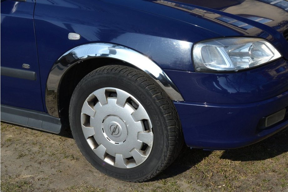 Opel Astra G Classic 1998–2012 Nerezové lemy blatníkov (4 ks) Image
