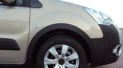 Citroen Berlingo 2008–2018 Nástavce lemov blatníkov (4 ks, čierne) fotografia 8
