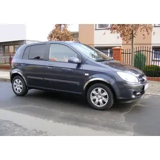 Nerezové lemy blatníkov (4 ks) Hyundai Getz 2002– fotografia 1