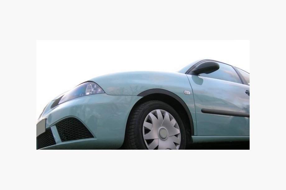 Seat Ibiza 2002–2009 Nástavce lemov blatníkov (4 ks, čierne) Image