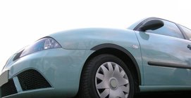 Seat Ibiza 2002–2009 Nástavce lemov blatníkov (4 ks, čierne) fotografia 1