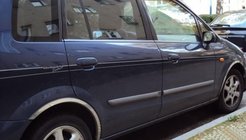 Mazda Premacy 1999–2005 Nerezové lemy blatníkov (4 ks) fotografia 1