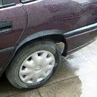 Opel Vectra A 1987–1995 Nástavce lemov blatníkov (4 ks, čierne) fotografia 1