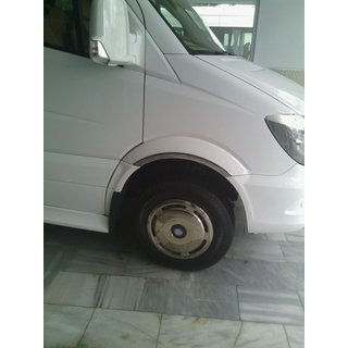 Úzke lišty na lemy blatníkov (4 ks, nerez) Mercedes Sprinter W906 2006–2018 fotografia 2