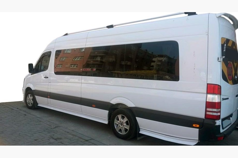Mercedes Sprinter W906 2006–2018 Športové bočné prahy (na lakovanie) Image
