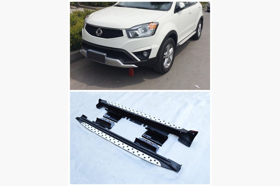 SsangYong Korando 2010–2019 Bočné nášľapy Niken BMW style (2 ks, hliník) Image