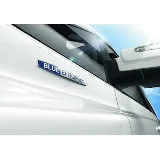 Nápis "Blue Efficiency"