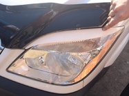 Mercedes Sprinter W906 2006–2018 Rovné mračidlá na svetlá (čierne, ABS, 2006-2013) fotografia 5
