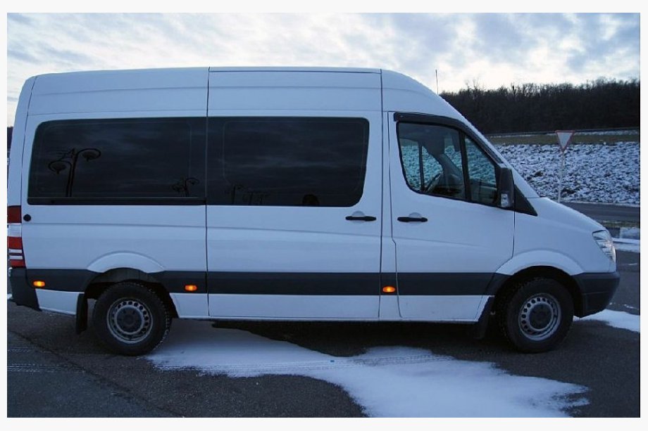 Mercedes Sprinter W906 2006–2018 Lepené okenné deflektory (2 ks, DDU-CBR) Image