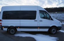 Mercedes Sprinter W906 2006–2018 Lepené okenné deflektory (2 ks, DDU-CBR) fotografia 1