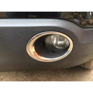 Nerezové kryty okolo hmloviek (2 ks) Nissan Qashqai 2007–2010 fotografia 1