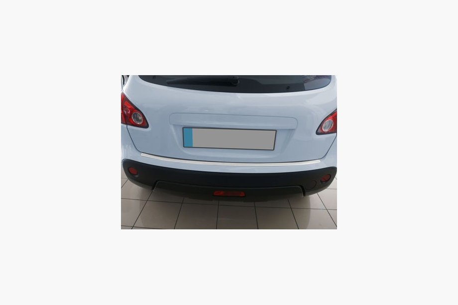 Nissan Qashqai 2007–2010 Nerezová lišta na zadný nárazník OmsaLine (nerez.) Matný, štandardná báza Image