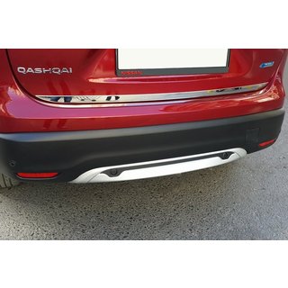 Nerezová lišta hrany kufra Nissan Qashqai 2014–2021 fotografia 1
