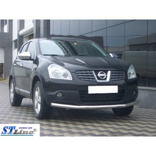 Predný ochranný rám ST008 (nerez) Nissan Qashqai 2007–2010 fotografia 3