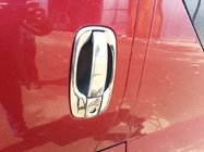 Opel Vivaro 2001–2015 Rámiky dverových kľučiek (4 ks, nerez) fotografia 3
