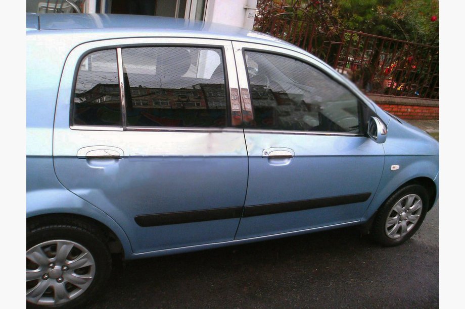 Hyundai Getz 2002– Kryty stĺpikov (nerez) Image