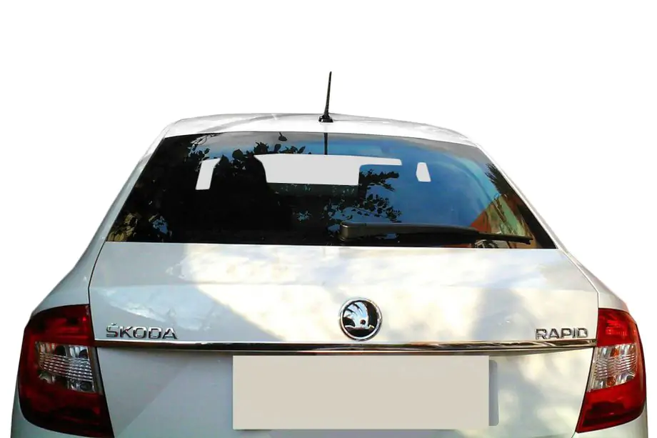 Skoda Rapid 2012–2019 Chrómová lišta nad ŠPZ Tit-design (nerez) Image