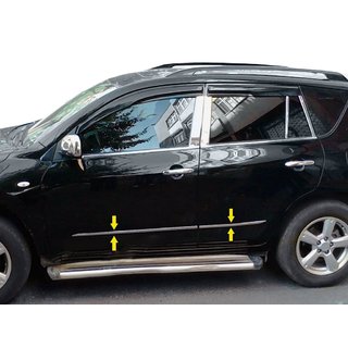 Nerezová lišta dverí Toyota Rav 4 2006–2013 fotografia 1