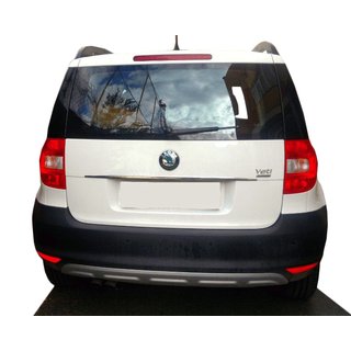 Lišta nad ŠPZ (nerez) Skoda Yeti 2009–2017