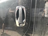 Renault Trafic 2001–2015 Rámiky dverových kľučiek (4 ks, nerez) fotografia 4