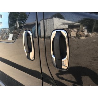 Rámiky dverových kľučiek (4 ks, nerez) Opel Vivaro 2001–2015 fotografia 1
