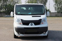Renault Trafic 2001–2015 Predný ochranný rám ST014 (nerez) fotografia 7