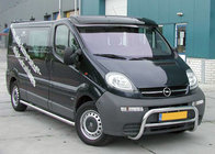Renault Trafic 2001–2015 Slnečná clona na čelné sklo (čierny lesk, 5 mm) fotografia 2