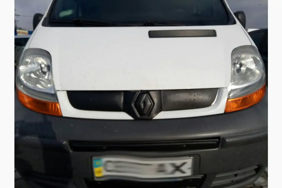 Renault Trafic 2001–2015 Zimný horný kryt masky chladiča Fotografia 7