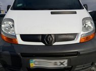 Renault Trafic 2001–2015 Zimný horný kryt masky chladiča 2001-2007, lesklá fotografia 7