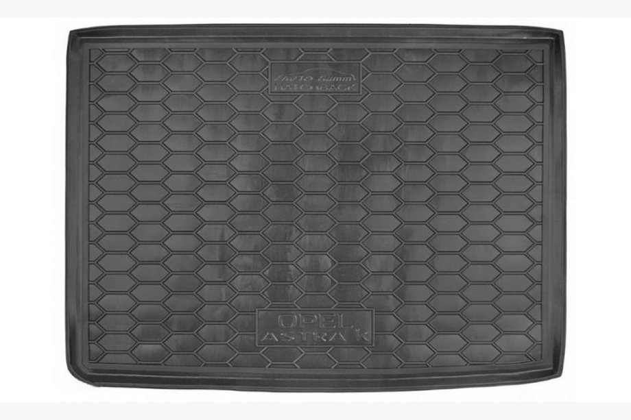 Opel Astra K 2016–2021 Gumová vanička do kufra HB (Autogumm, guma) Image