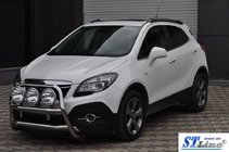 Opel Mokka 2012–2021 Predný ochranný rám WT018 (nerez) fotografia 2