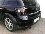 Opel Astra H 2004–2013 Zadný spodný difúzor HB (na lakovanie) fotografia 1