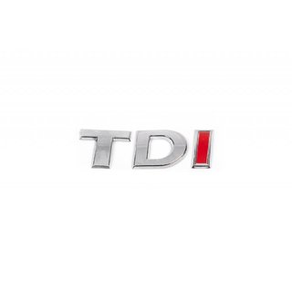 Nápis TDI (kurzíva)