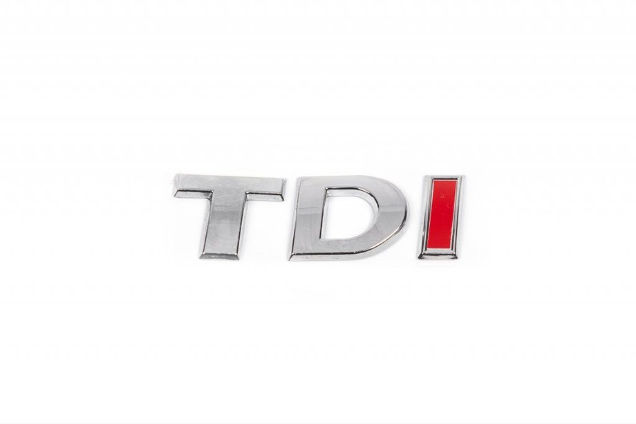 Volkswagen Golf 6 2008–2014 Nápis TDI (kurzíva) Celé chrómové Image