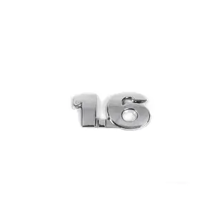 Nápis 1.6 (ako originál)