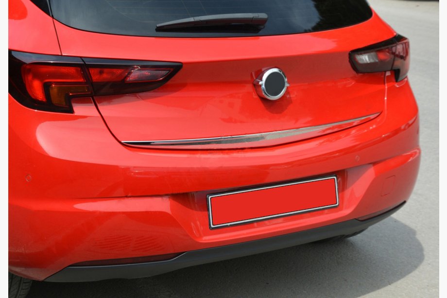 Opel Astra K 2016–2021 Spodná hrana veka kufra (HB, nerez) Image