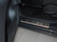 Opel Zafira C Tourer 2011–2019 Natanika Premium kryty prahov (4 ks, nerez) fotografia 1
