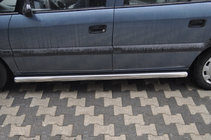 Opel Zafira B 2005–2011 Bočné trubky (2 ks, nerez) fotografia 1