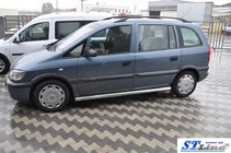 Opel Zafira B 2005–2011 Bočné trubky (2 ks, nerez) fotografia 2