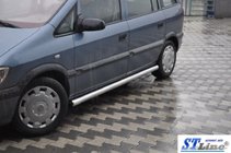 Opel Zafira B 2005–2011 Bočné trubky (2 ks, nerez) fotografia 3