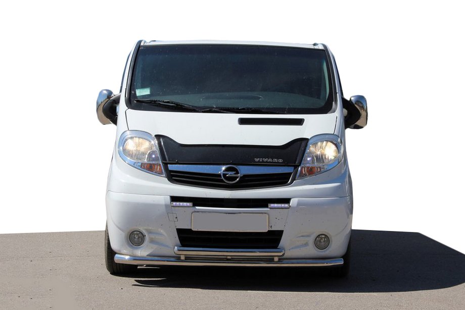 Nissan Primastar 2002–2014 Predný ochranný rám ST014/2 (nerez) Image