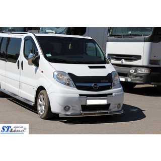 Predný ochranný rám ST014/2 (nerez) Opel Vivaro 2001–2015 fotografia 2