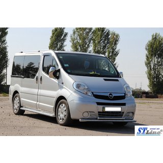 Predný ochranný rám ST014 (nerez) Opel Vivaro 2001–2015 fotografia 3
