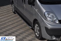 Opel Vivaro 2001–2015 Bočné nášľapy King (2 ks, hliníkové) fotografia 5