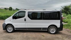 Renault Trafic 2001–2015 Kryty lemov blatníkov (4 ks, čierne) 2001-2007, čierny kov, predné + zadné fotografia 6