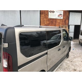 Chrómové strešné lyžiny Renault Trafic 2015– fotografia 3
